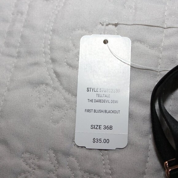 Soma Womens Tell Tale Sheer Bra and Teal Lace Bra Sizes 36B NWT - Picture 6 of 9